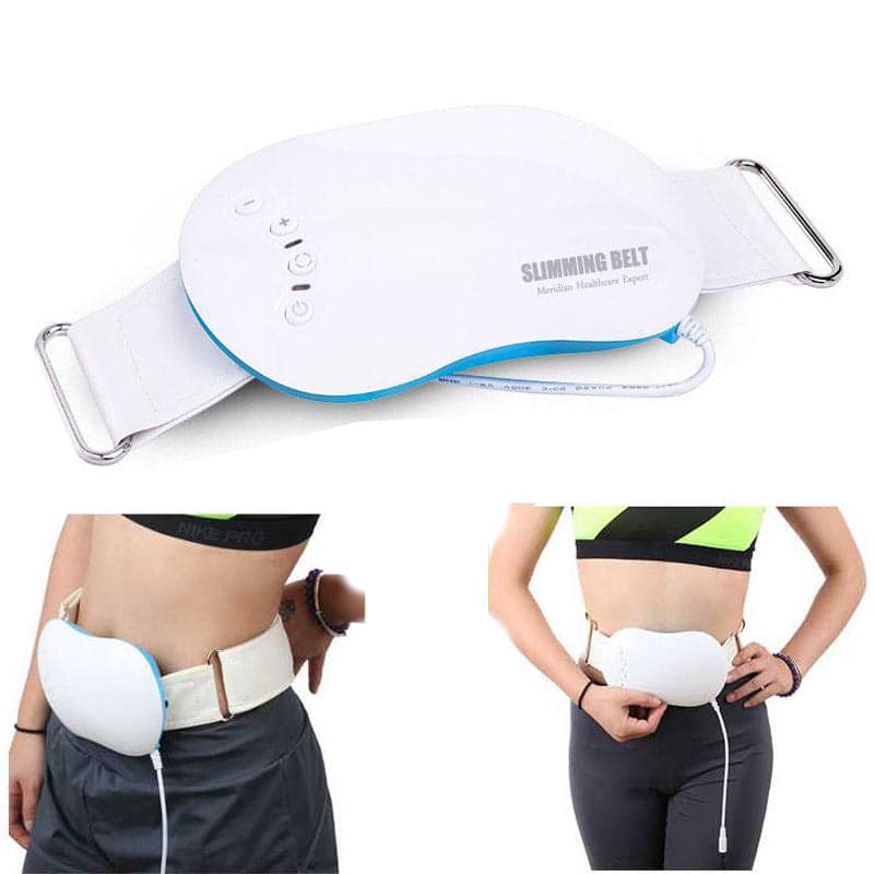 Electric Slimming Belt Vibrating women waist Back slimming Body Massage Belt tool Shaper Fat Burning Massage Belt Weight Loss