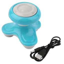 Mini Electric Handled Wave Vibrating Massager USB Battery Full Body Head Neck Back Massage Ultra-compact Lightweight Portable 4
