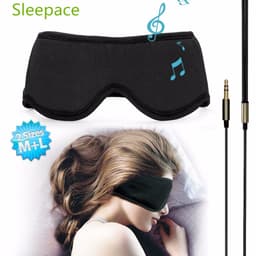 Sleepace Sleep Headphones, Comfortable Washable Eye Mask with Built-in Earphone for Sleeping For Xiaomi mijia mi smart home kit 1