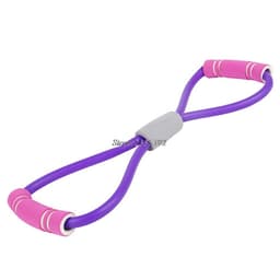 Fitness Workout Yoga Rubber Tensile Pull Rope Resistance Band Chest Expander MAY19_35 5