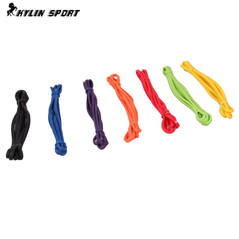 Fitness Equipment Loop Pull Up Physical Resistance Bands Rubber Expander Bands Length 208cm