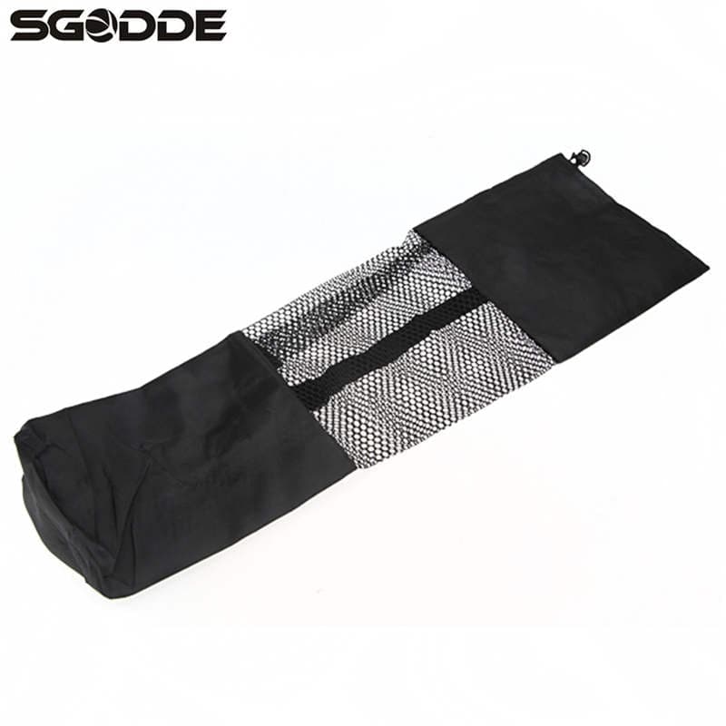 Fitness Yoga Mat Nylon Carry Bag Yoga pad Storage Bag Carrier Holder with Mesh Yoga mat Accessory
