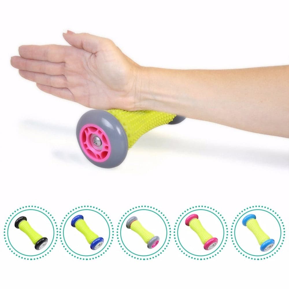 Wheel Massager Feet Massage Roller Pain Relief Feet Acupoint Massager Blood Circulation Relaxation Tool Hands Feet Care Hot New