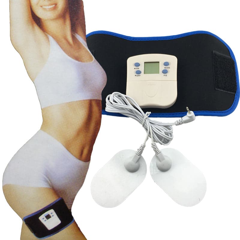 AB Gymnic Electronic Muscle Arm leg Waist Health Body massage Body building Belt ABGymnic Health care beauty Slimming Belt Free