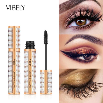 Mascara, Voluptuous Volume, Intense Length, Feathery Soft Full Lashes, No Flaking, Non Smudging, No Clumping, Blackest Black, 1 Count