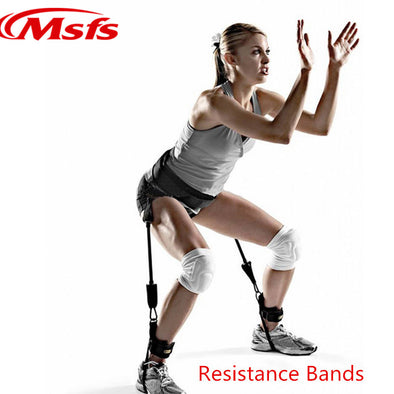 High Quality Resistance Bands Trainer Rope Crossfit Sport Fitness Equipment Expander Leg Training Band Pull Rope Trainer