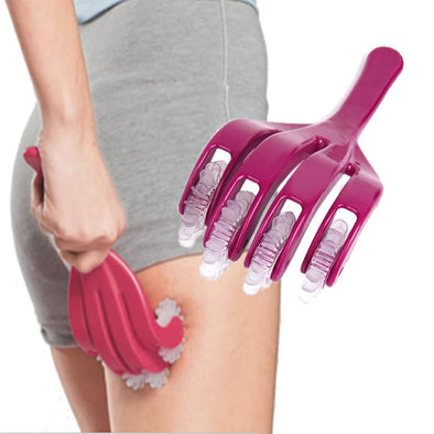 E74 High Quality 1 PC Slimming Buttocks Massager Leg Thigh Waist Hip Anti-Cellulite Roller Massager camillas para masajes