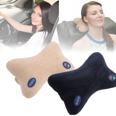 Practical Useful Car Home 2 In 1 Brain Relaxing Massage Pillow For Improving Neck Shoulder Ache Massager Relaxation