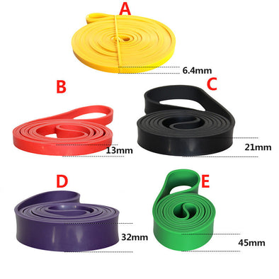 Fitness Rubber Pull Up Resistance Bands Power Latex Band Loop Strap Expander Hanging Crossfit Workout