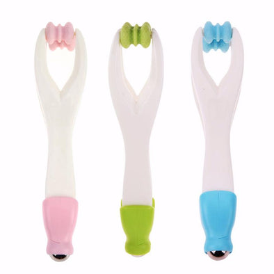 3 Colors Mini Finger Massager Bueaty Roller Face-lift Massager Face Shaper Relaxation Beauty Tools Body Slimmer Tool