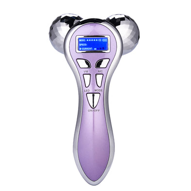 4D V Face Ball Roller Face Massager Facial Lifting Firming Full Body Slimming Wrinkle Removal Pulse Massage Beauty Tool