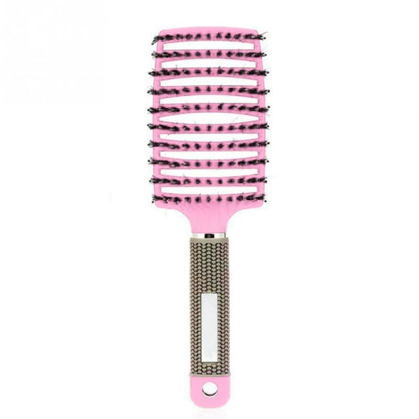 1PC Solid Women Hair Combs Bristle Hair Makeup Brushes Scalp Massage Comb Wet Hair Brush Salon Hairdressing Styling Tools